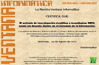 Certificado de la Universidad de Manizales en Colombia